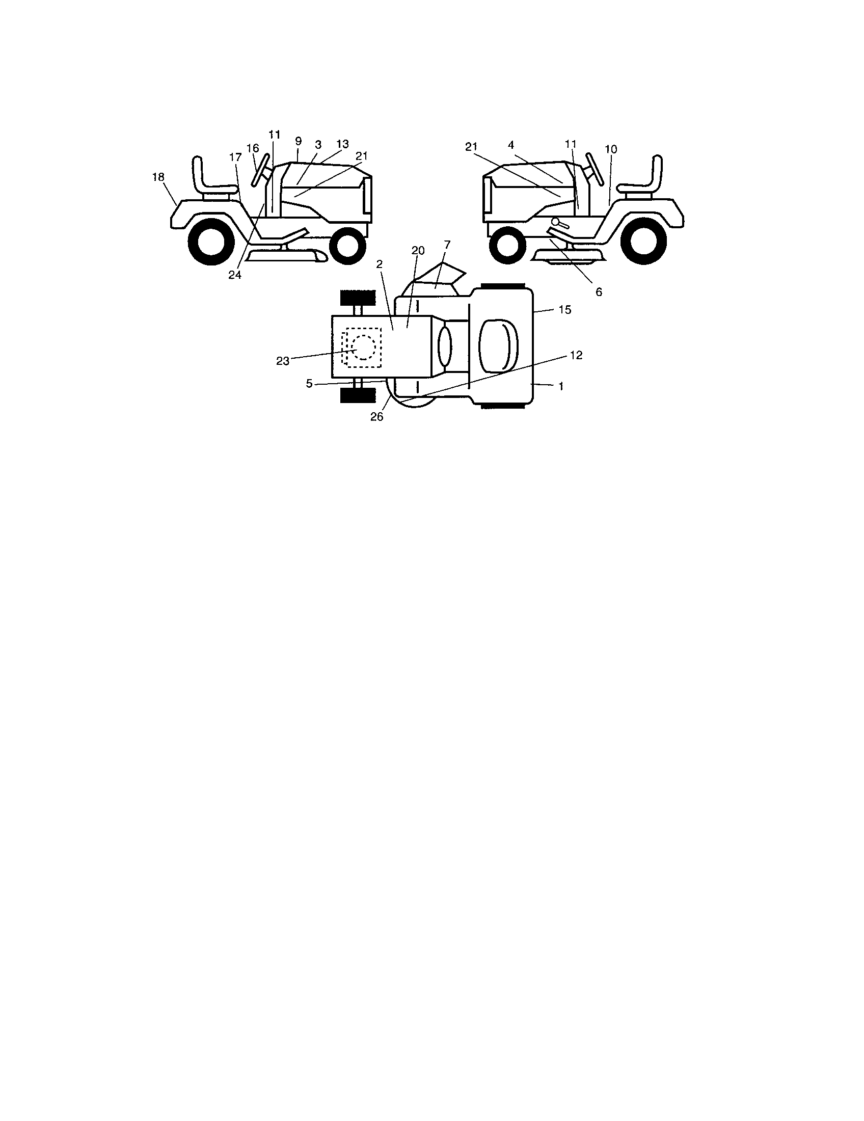 Craftsman 917273634 decals diagram