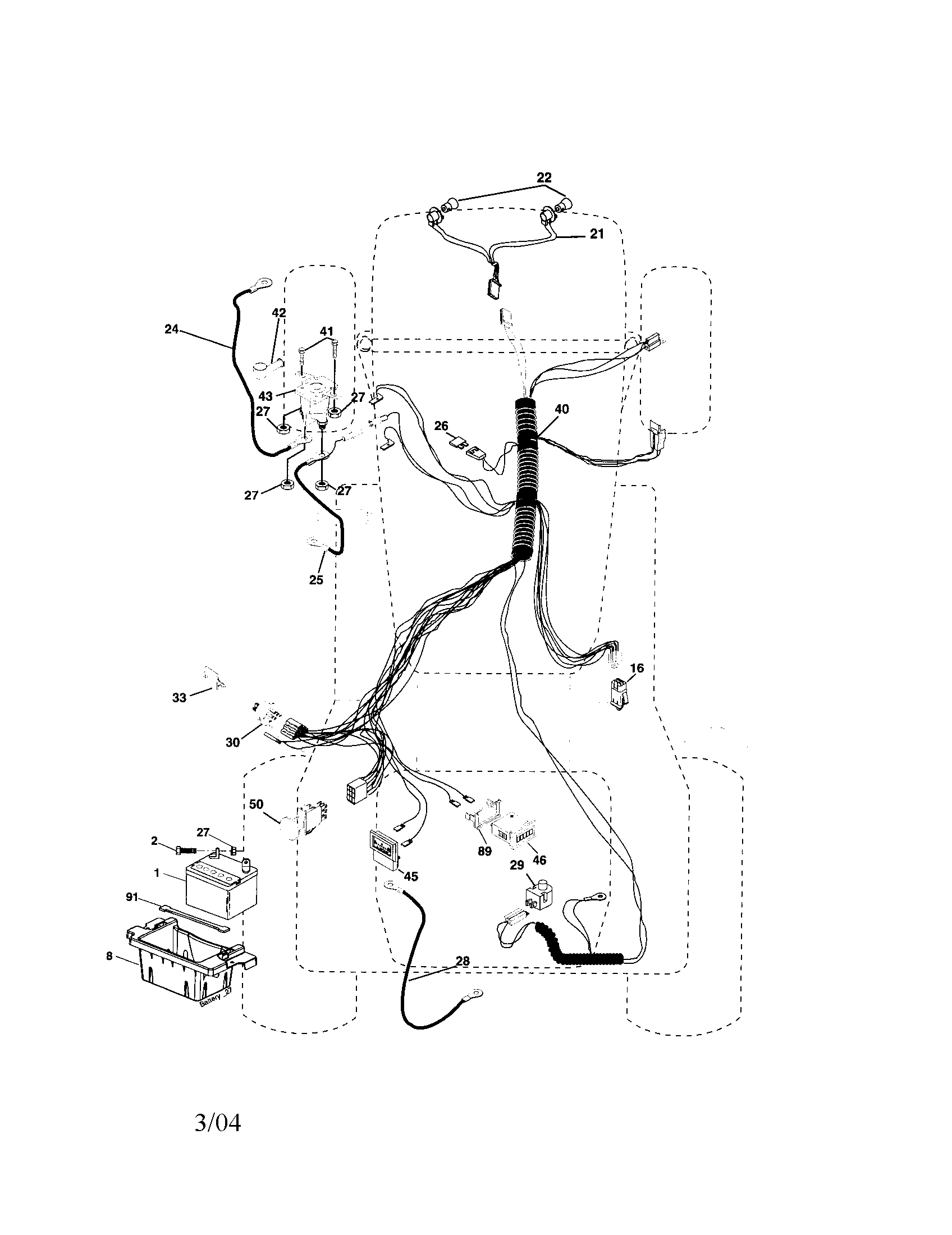 Husqvarna LO21H48F electrical diagram