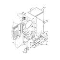 Kenmore 11088752792 dryer cabinet and motor diagram