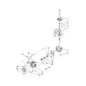 Kenmore 11088752792 brake/clutch/gearcase/motor/pump diagram