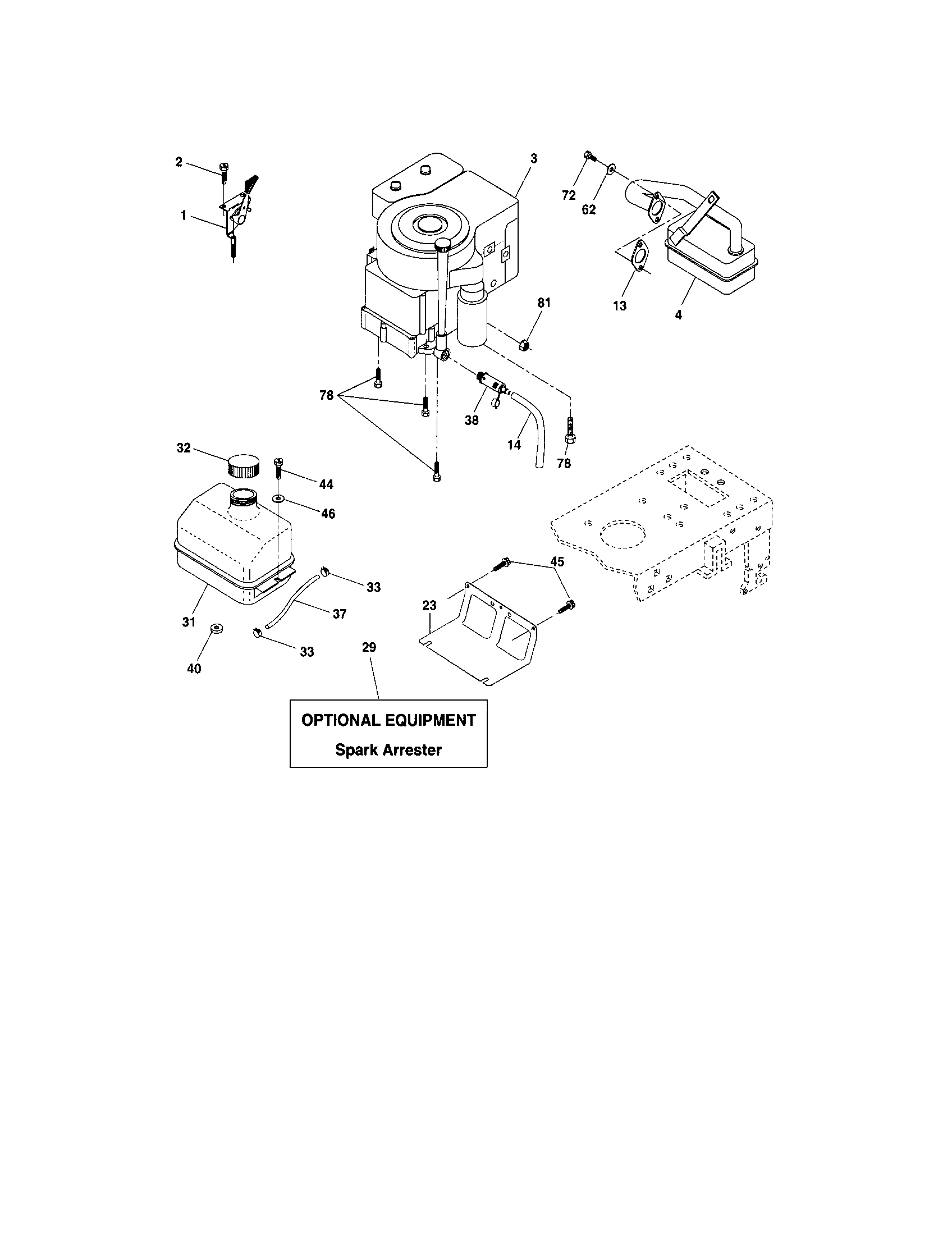 Craftsman 917273394 engine diagram