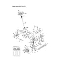 MTD 13AI675H062 steering - series 660 thru 679 diagram