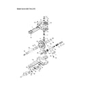 MTD 13AI675H062 driveshaft/brake disc diagram