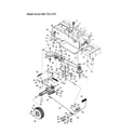 MTD 13AI675H062 shift lever/wheel diagram