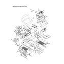 MTD 13AI675H062 seat/frame diagram