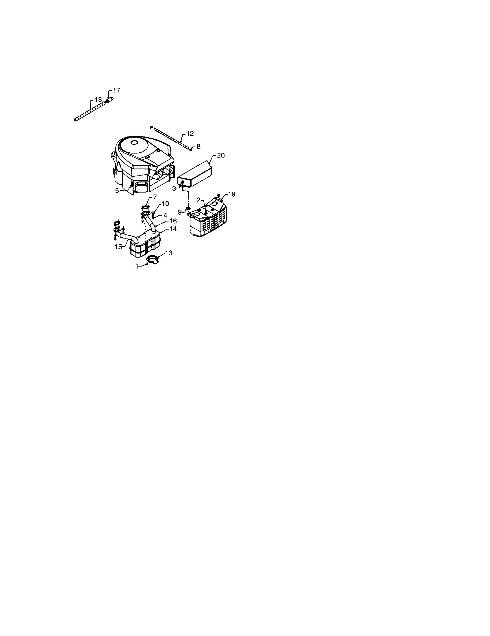 MTD 660 THRU 679 intek twin diagram