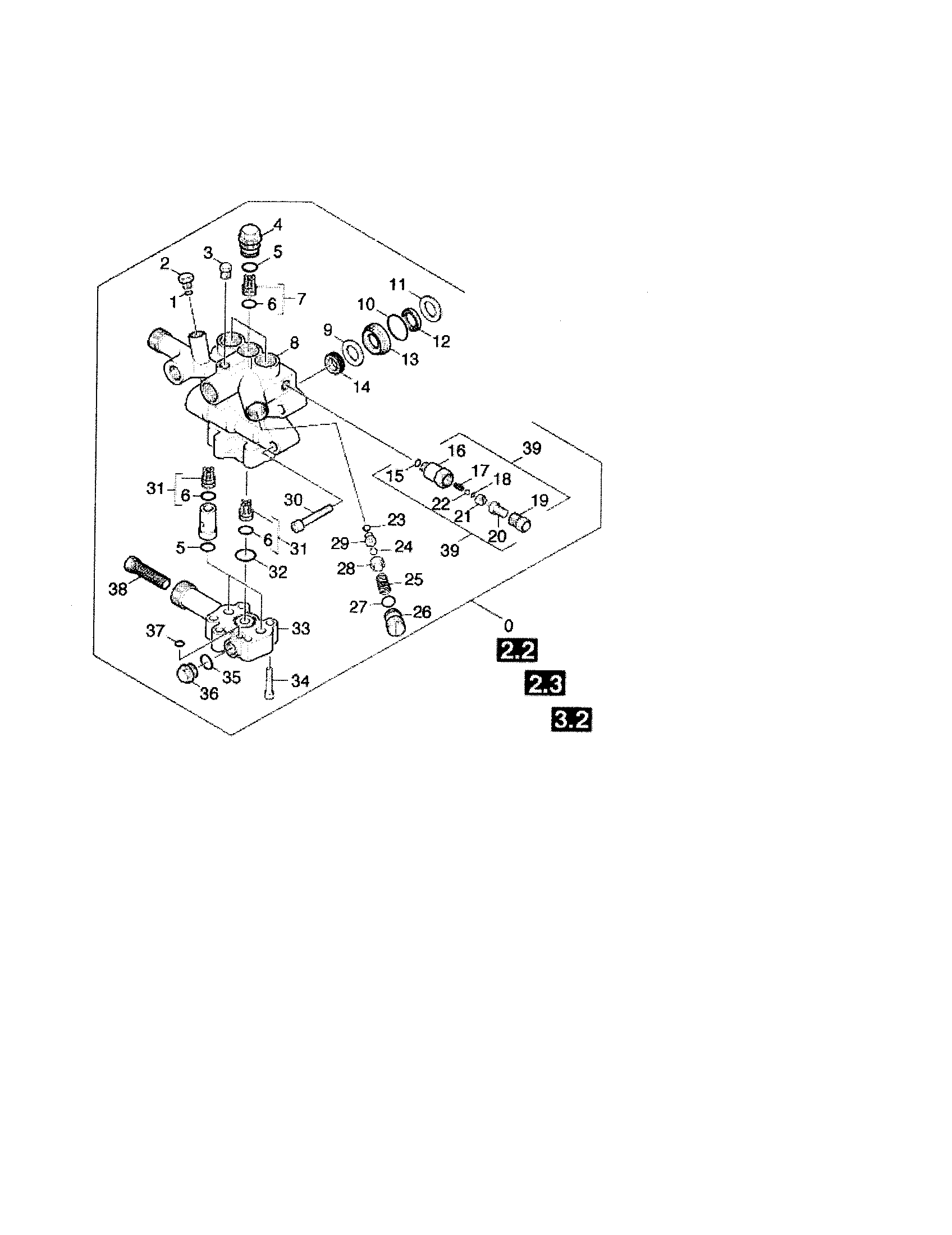 Karcher HD3500 2.1 cylinder head diagram