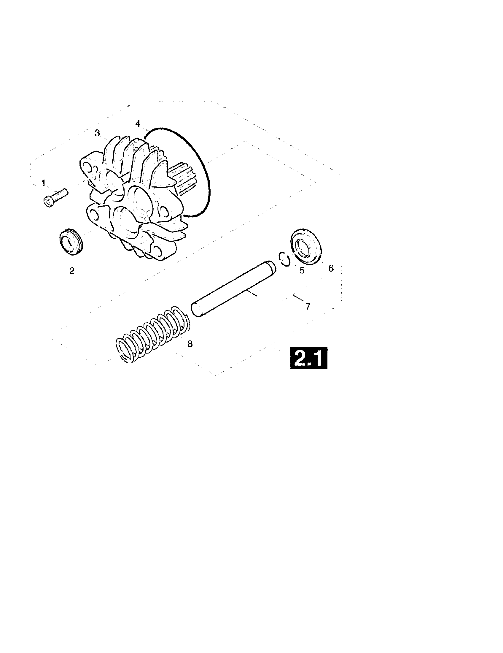 Karcher HD3500 2.3 piston diagram
