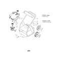 Karcher K2200G 1.0 piece parts/wheel/cover diagram