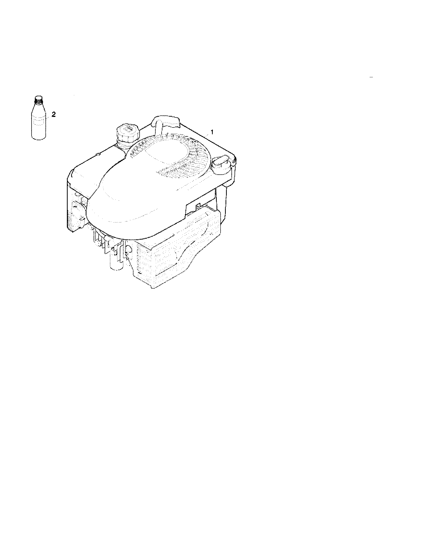 Karcher K2200G 3.1 motor/engine oil diagram