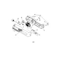 Bolens 41AC105G163 motor housing/driver/motor diagram