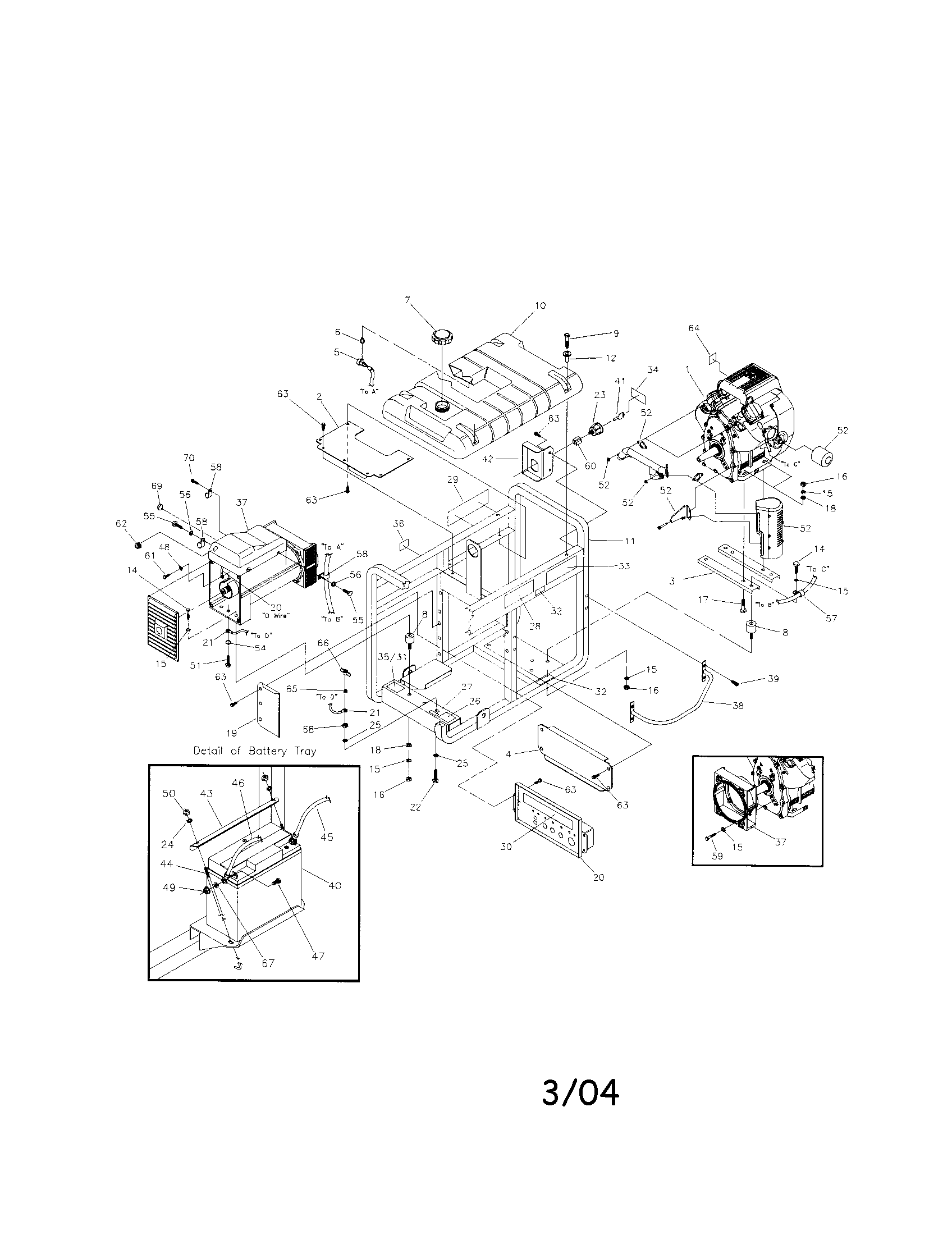Generac 1338-1 generator diagram