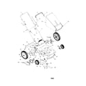 Troybilt 11A-546A766 mower assembly diagram