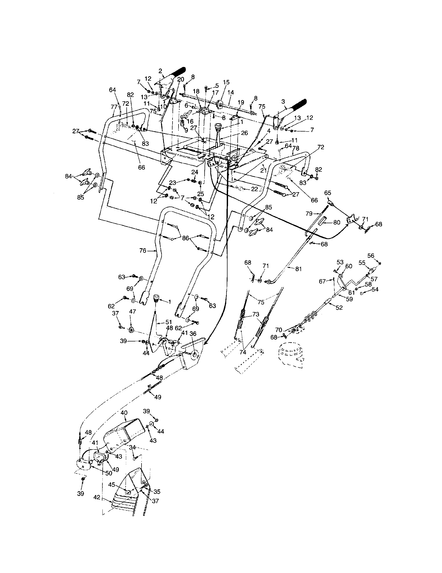 MTD 31AE993I401 body diagram