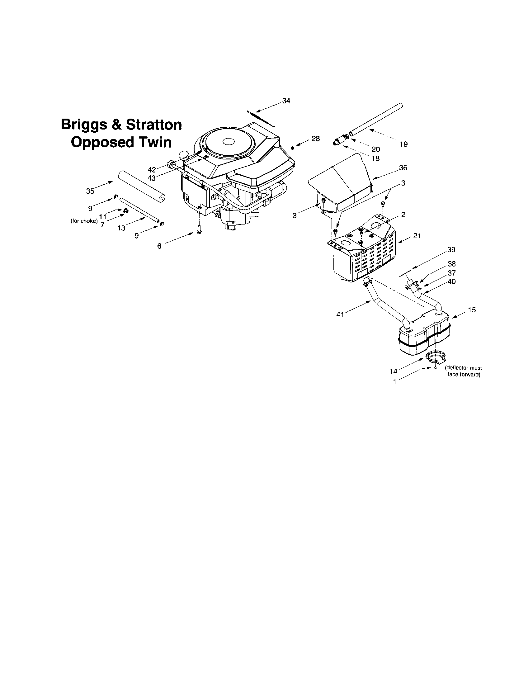 MTD 13AI608H062 engine accessories diagram