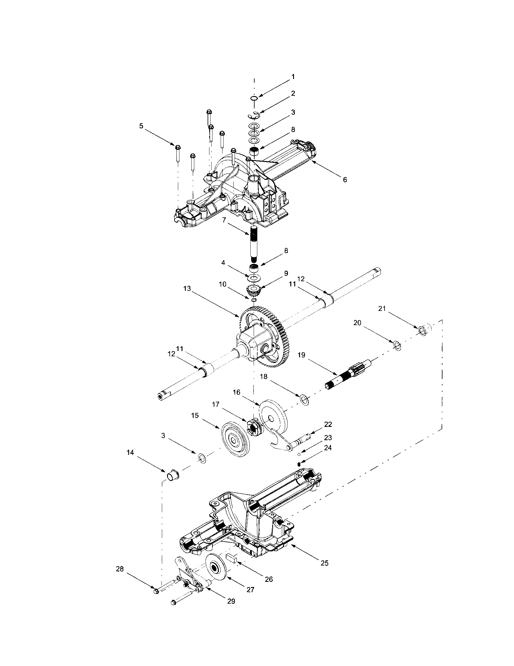 MTD 683 brake assembly diagram
