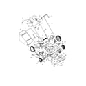 Troybilt 12A-566N063 mower diagram
