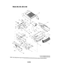 Bolens 660 grille assembly - 660,665,680,685 diagram