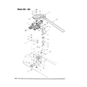 Bolens 660 single-speed transmission/belt diagram