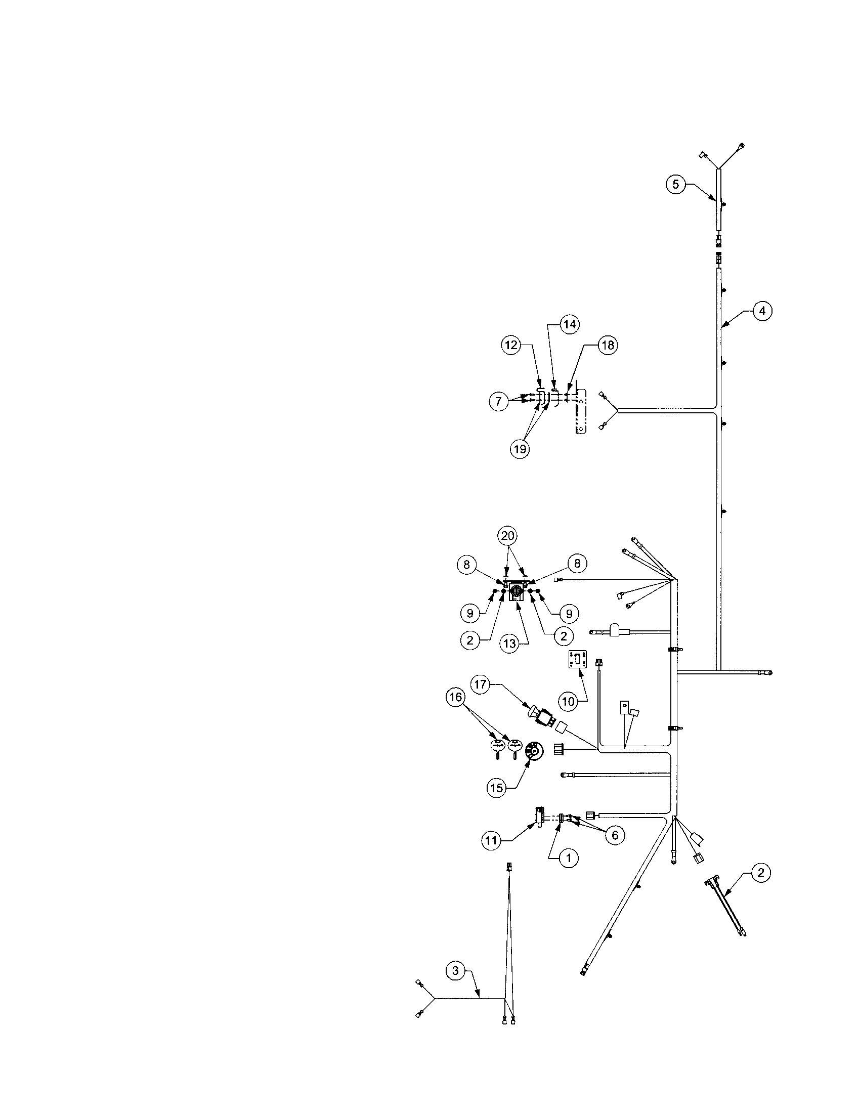 Cub Cadet LT1022 electrical system diagram