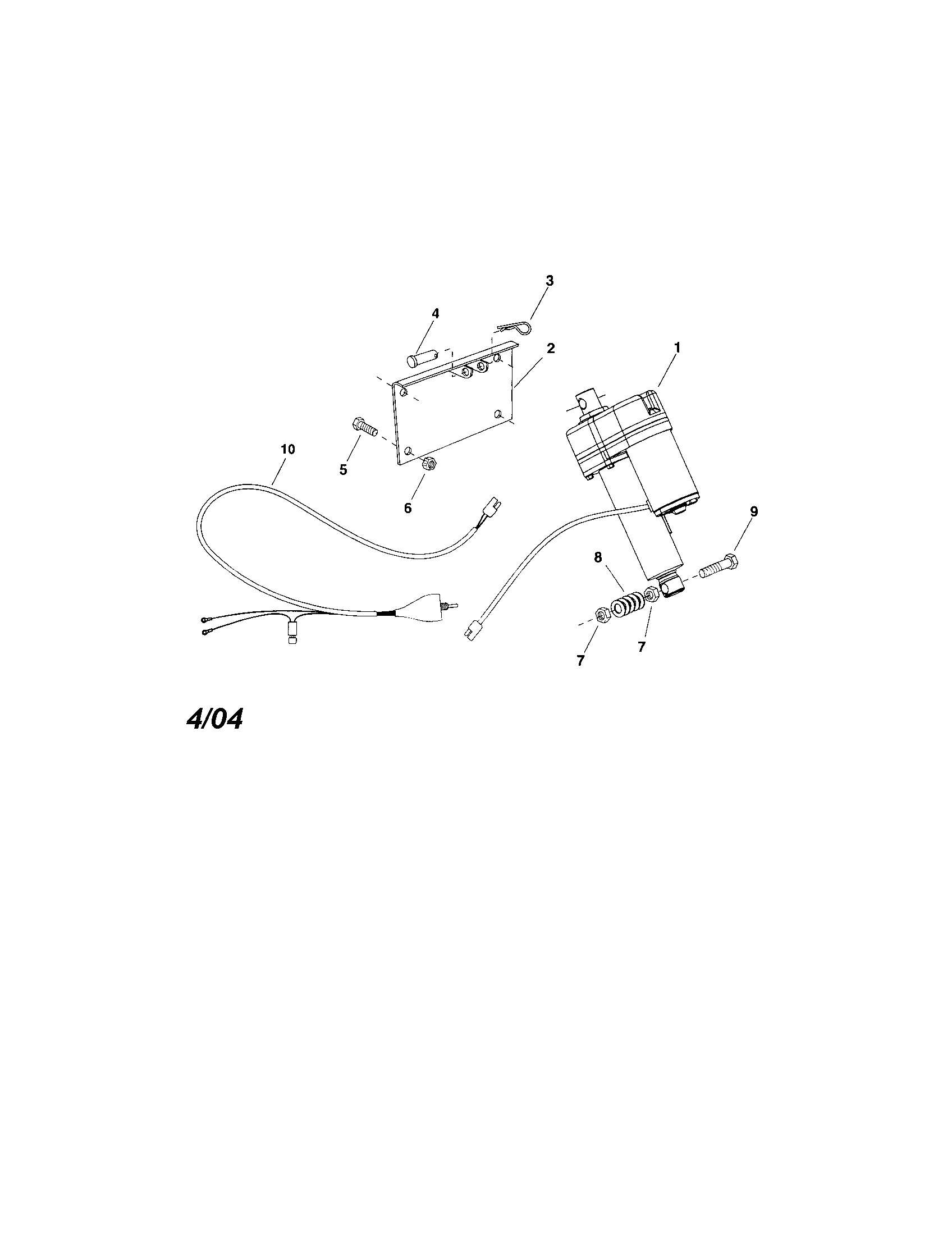 Craftsman 48624545 electric assist kit diagram