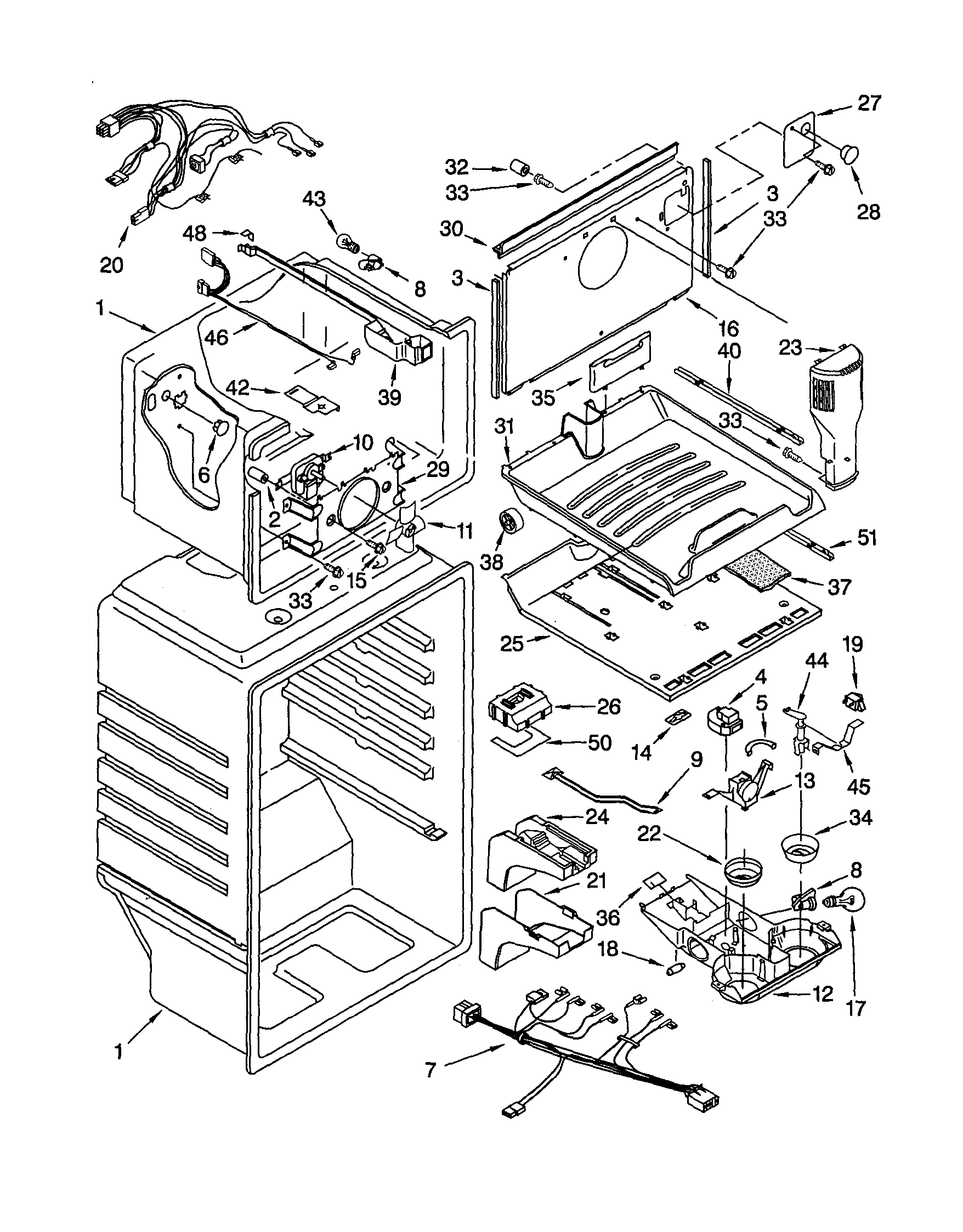 Kenmore 10679902990 liner diagram