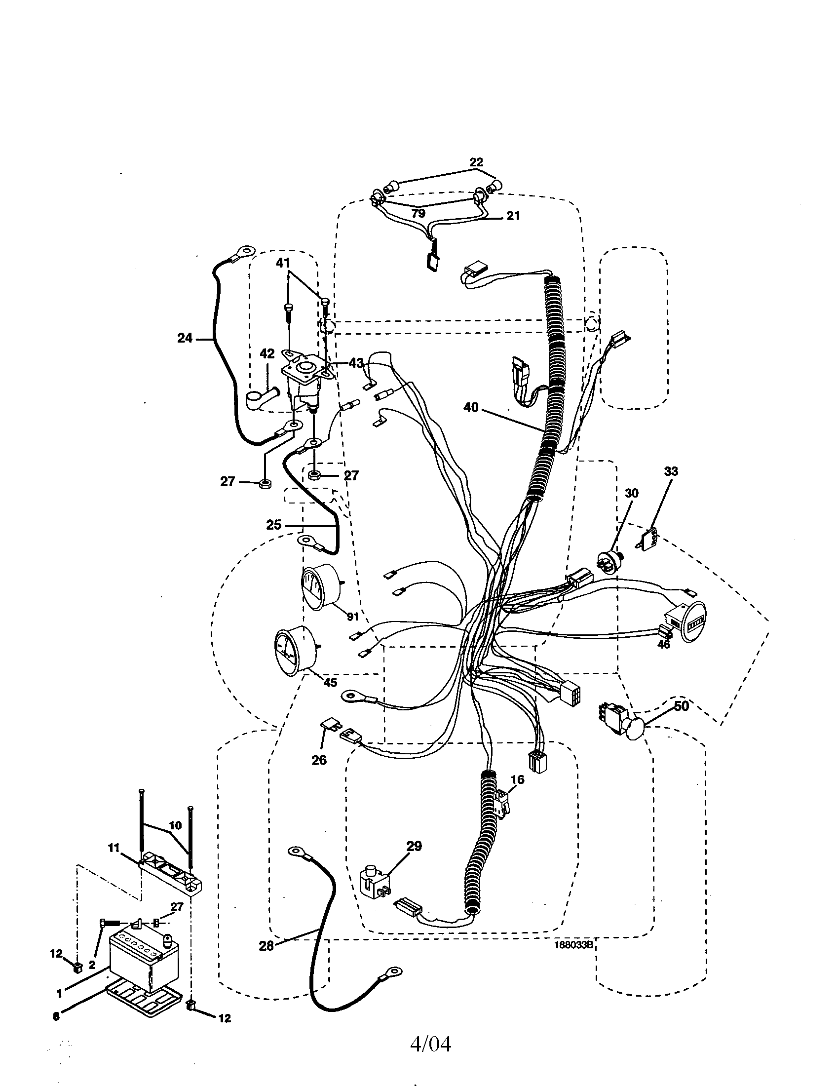 Craftsman 917277480 electrial diagram