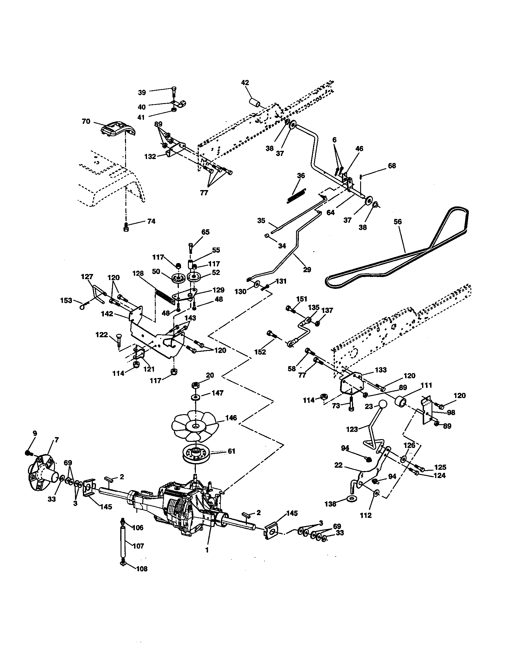 Craftsman 917277480 drive diagram