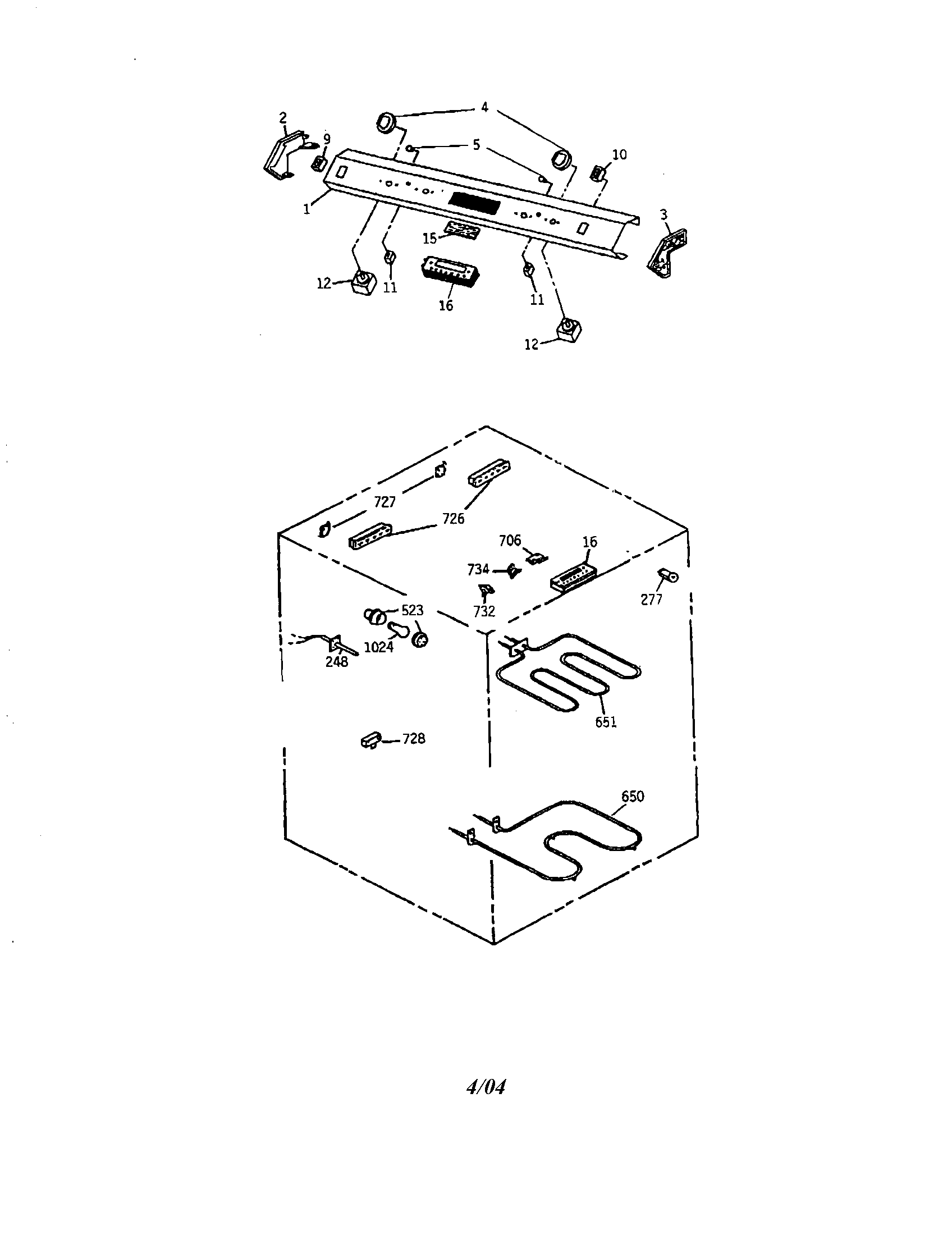 GE JSP69BVBB control panel diagram
