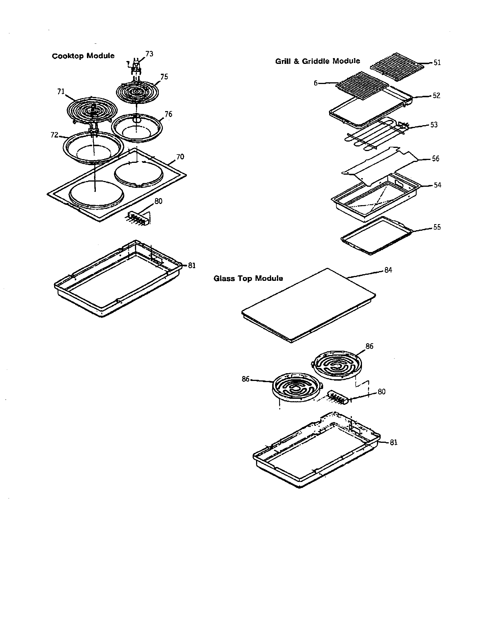 GE JSP69BVBB accessories diagram