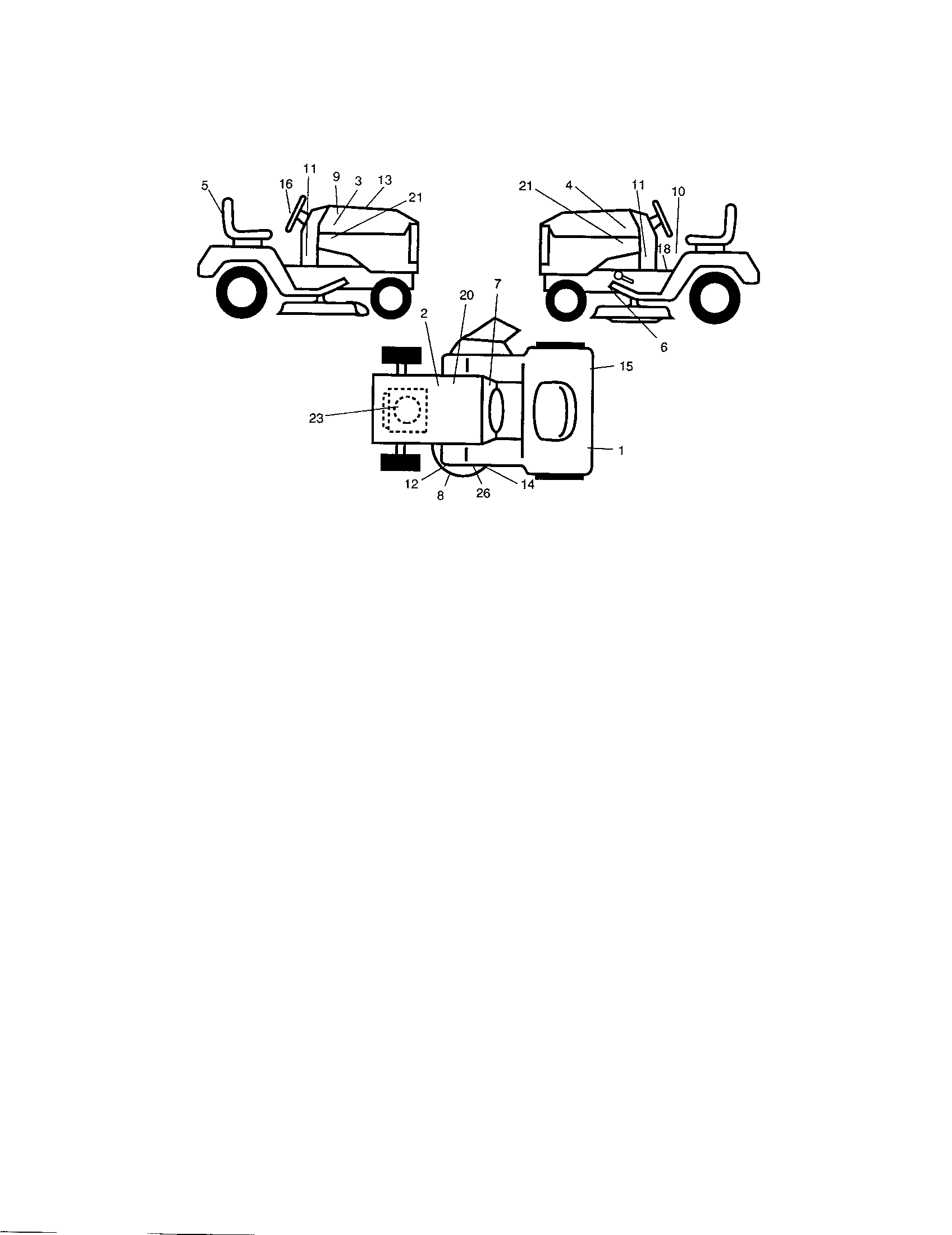 Craftsman 917273622 decals diagram