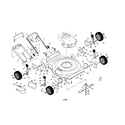 Craftsman 917387461 rotary mower diagram