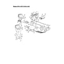 MTD 840 THRU 849 seat assembly diagram