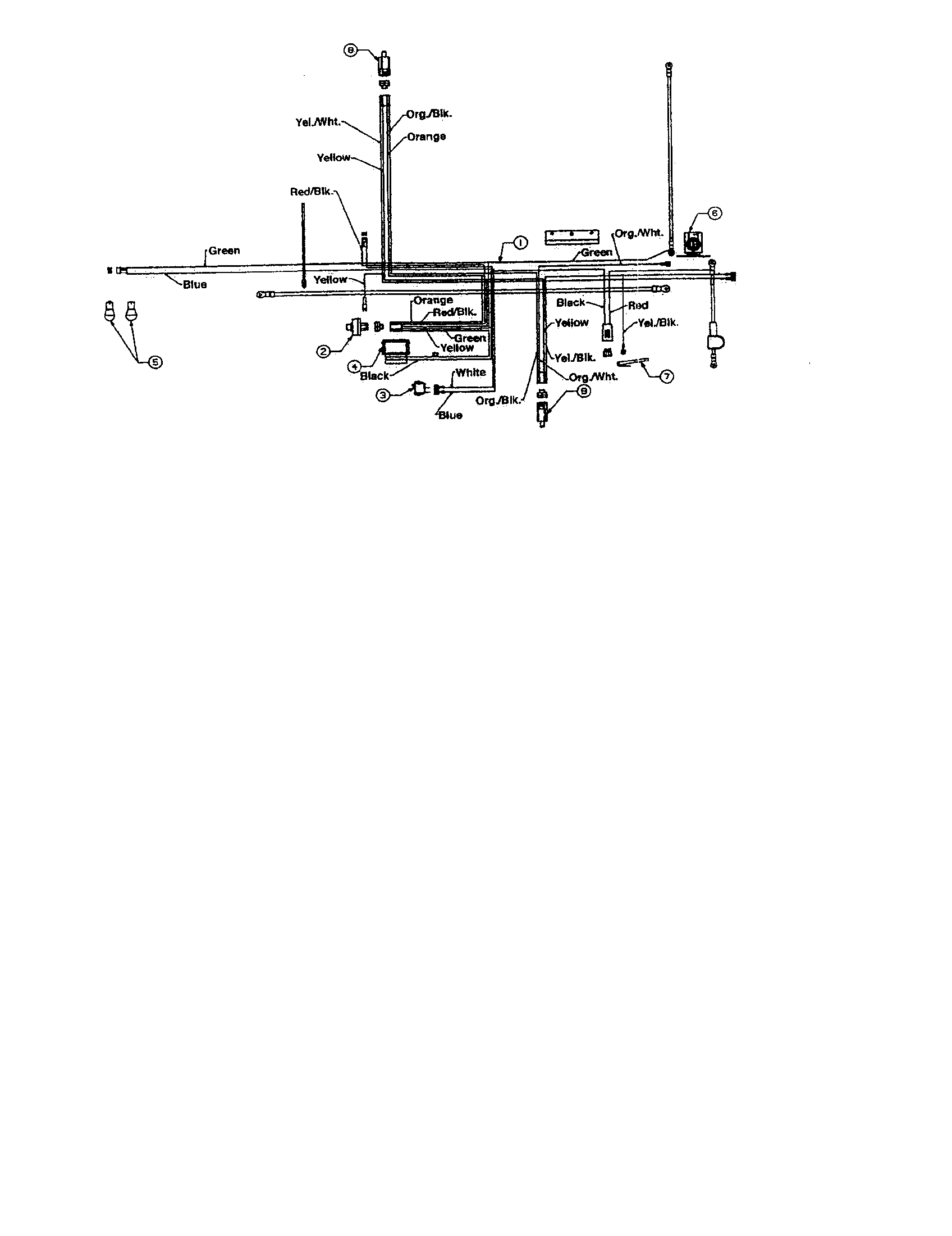 MTD 660 THRU 679 tecumseh wiring diagram