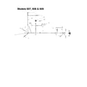 MTD 607 bulb/socket headlight assembly diagram