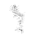 Troybilt V809H idler bracket assembly diagram
