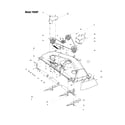 Troybilt V809H 50" deck assembly - y809p diagram
