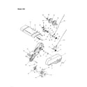 MTD 21B-342-062 tine shield/engine plate/belt - 390 diagram