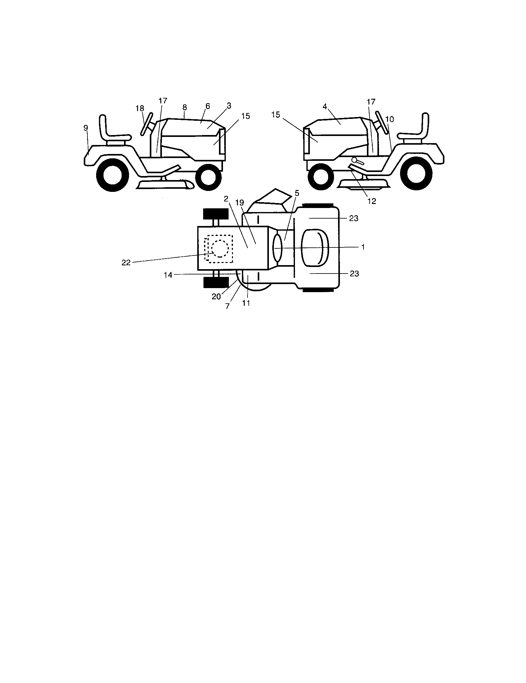 Craftsman 917276140 decals diagram