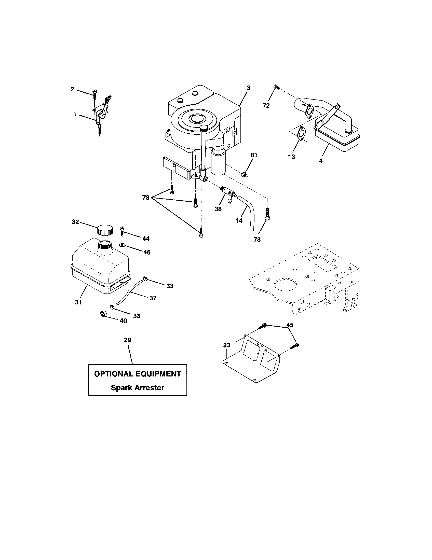 Craftsman 917273403 engine diagram