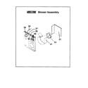 Friedrich VEA18K25RTC blower assembly diagram