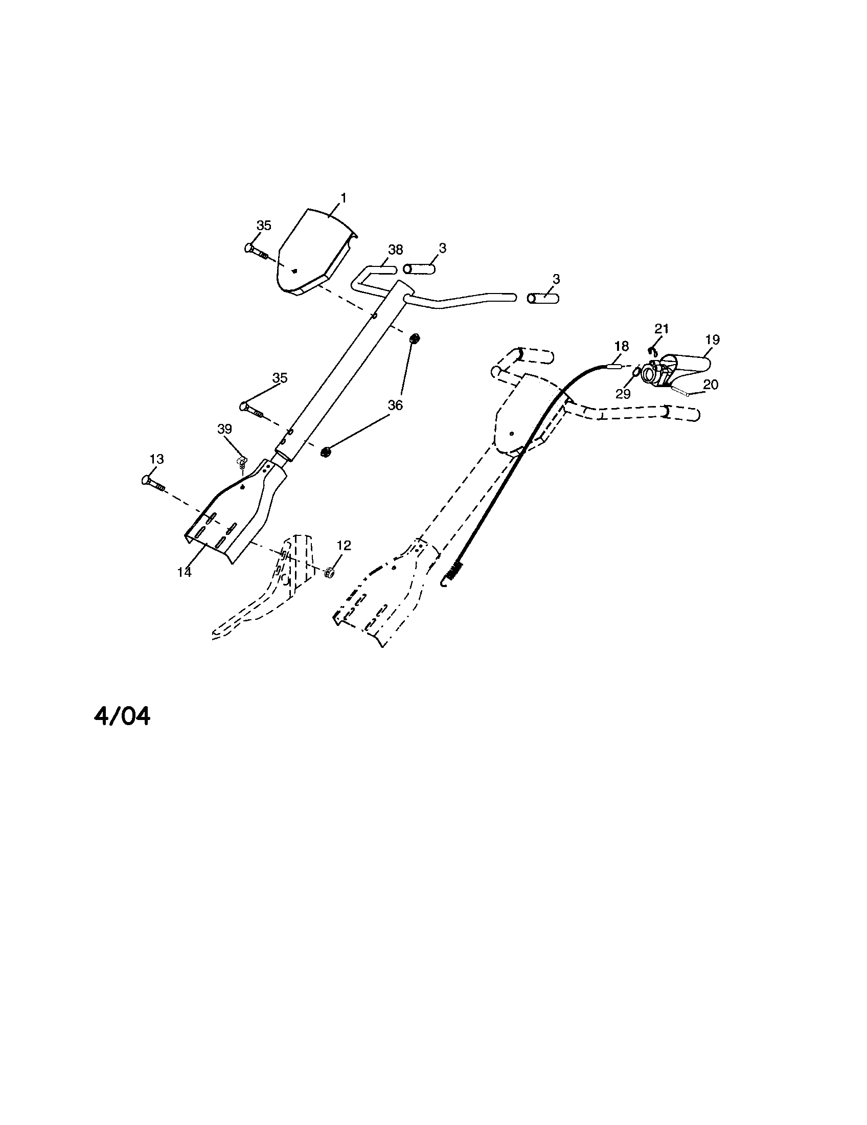 Craftsman 917291481 handles diagram