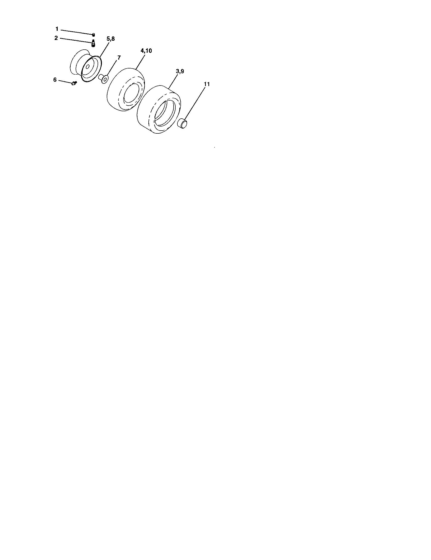 Husqvarna LO21H48G wheels and tires diagram