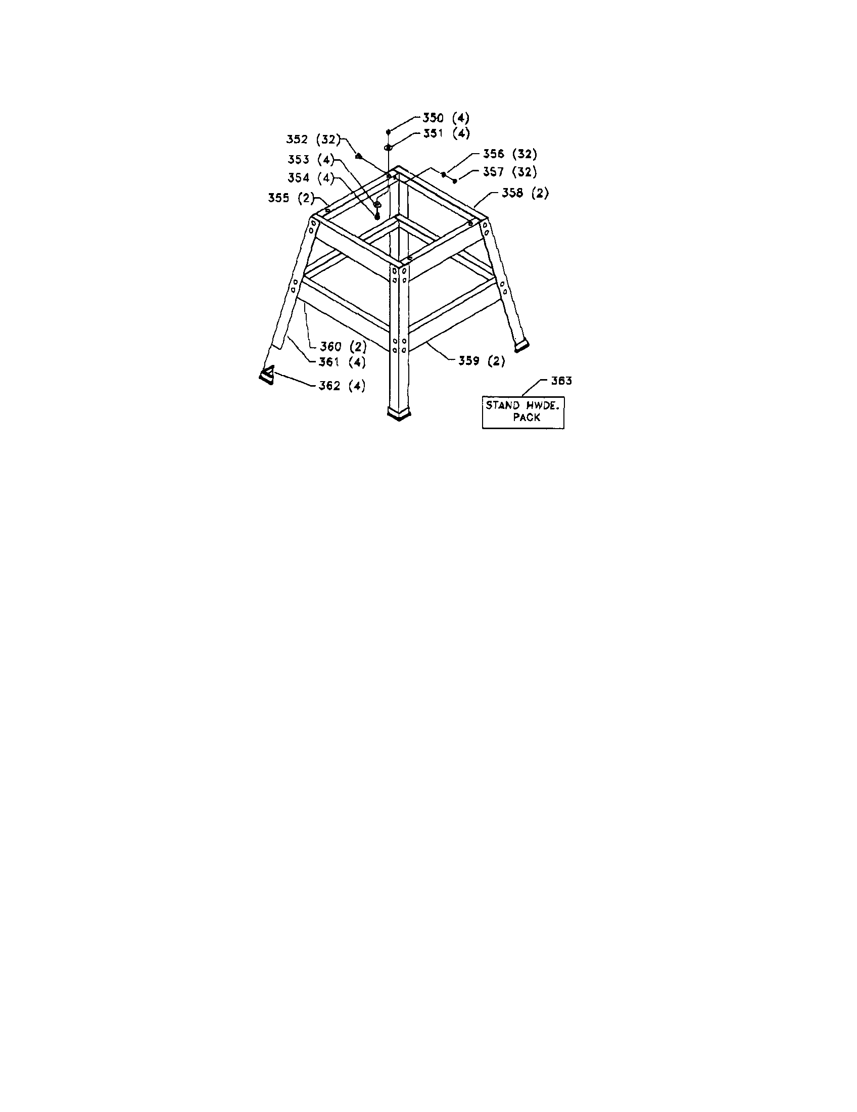Delta TS300 stand diagram