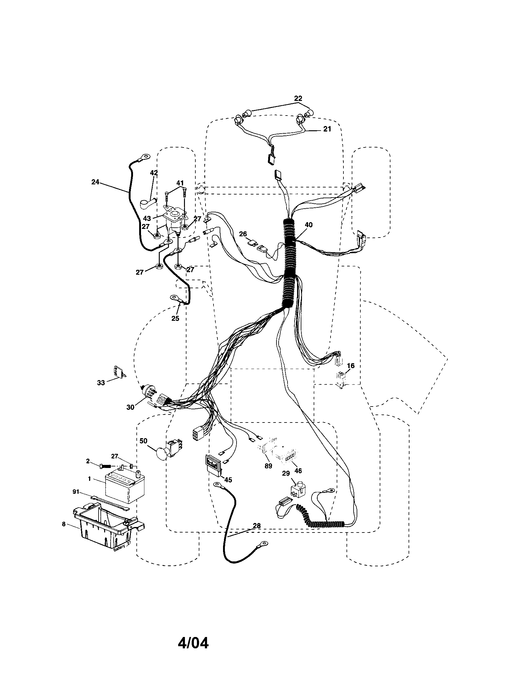 Husqvarna LO21H48H electrical diagram