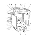 Fisher & Paykel DG05-US0 cabinet assembly diagram
