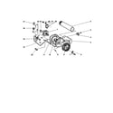 Fisher & Paykel DG05-US0 blower and drive diagram