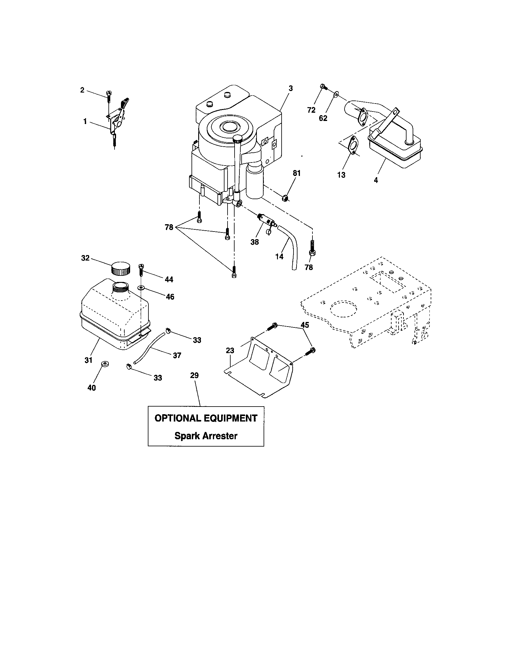 Craftsman 917273396 engine diagram