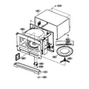 Kenmore 72162364200 outside cabinet assembly diagram