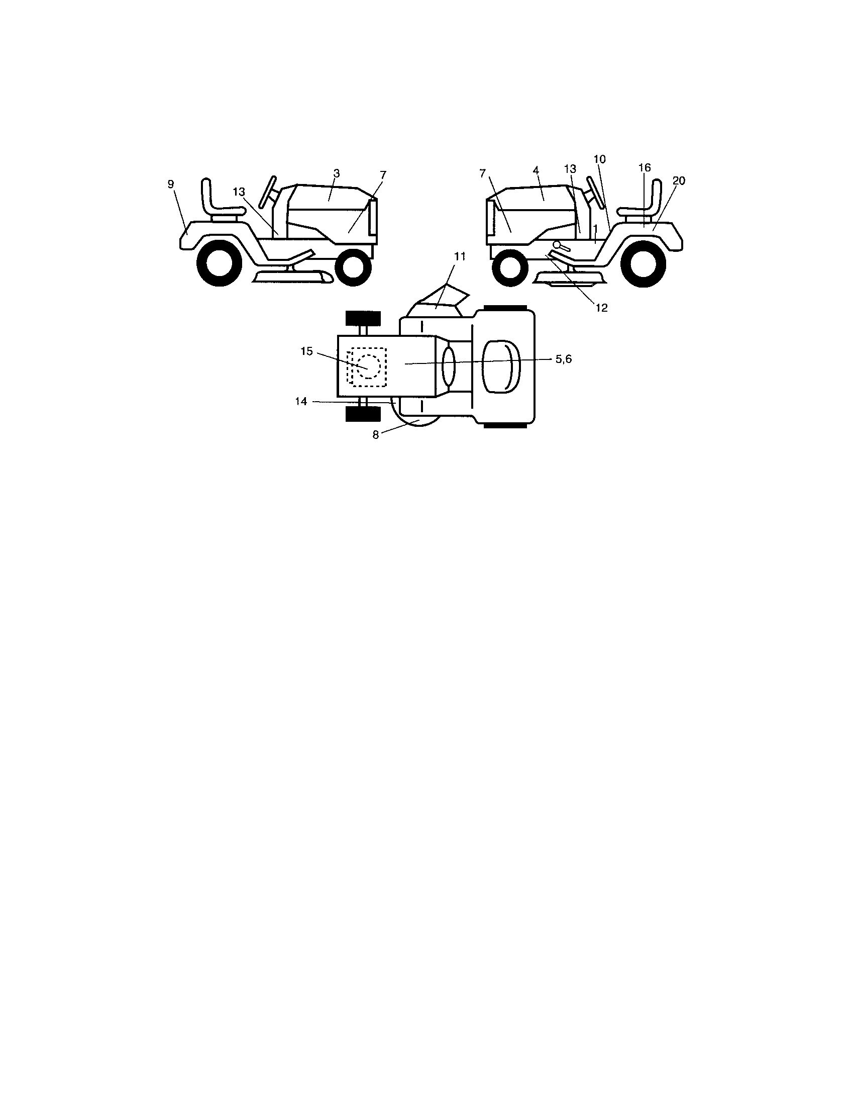 Craftsman 917273397 decals diagram